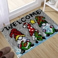 thumbnail image 3 of Toystoory Kit de ganchillo navideño con ingredientes seguros para niños y amantes de las manualidades, pestillo para alfombra bordada Artesanía Tipo 1, 3 of 6