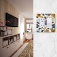 thumbnail image 5 of Yayeee Rocker Switch Wall Plate 1-Gang 4.6"x2.9" Home Decorative Outlet Cover, Colorful Floral, 5 of 6