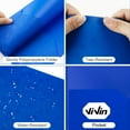 thumbnail image 4 of ViVin Sturdy Plastic Folder with Pockets and 3 Prongs, 5 Pack, Assorted Color Lighting Pattern, 4 of 6
