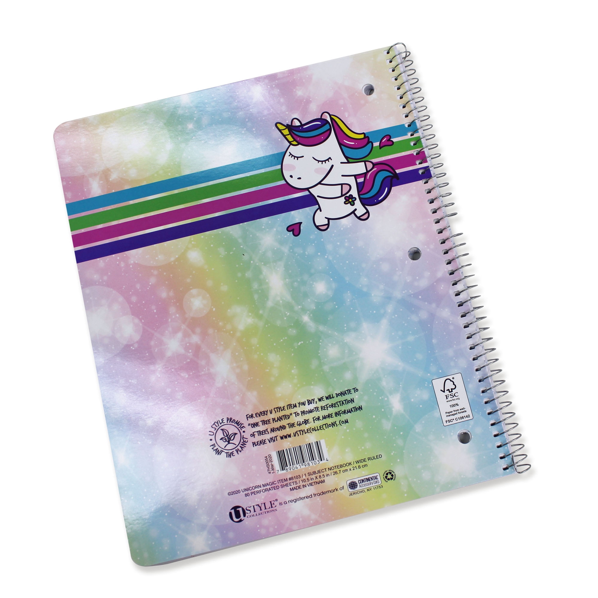  Unicorn Monogram Journal - Letter B: Blue Letter with a Unicorn  Horn and Flowers Accent on Bright Colored Zigzag Stripe Background:  9781729372562: Spring Hill Stationery: Books
