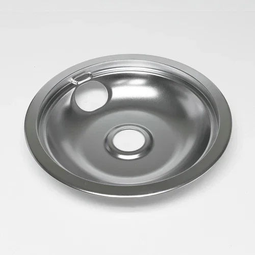 Choice Part 316048413 8" Chrome Stove Drip Pan Bowl For Electrolux Frigidaire