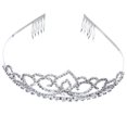 thumbnail image 4 of unbranded Con Incrustaciones De Ideal Para Bodas Y Fiestas Plateada, 4 of 8