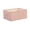 #1044-Pink, variant on Cevemin Cotton and Linen Fabric Folding Storage Box - Drawer Organizer Wardrobe Storage Box for Clothes Toys Snacks Gray Pink Beige 18.5x11.02x8.27 Inches