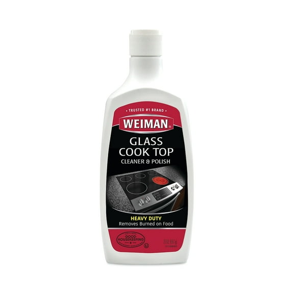 WEIMAN 137 20 oz. Squeeze Bottle Glass Cook Top Cleaner and Polish (6/Carton)