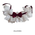 thumbnail image 4 of Yhmxh Cat Bow Collar, Breakaway Kitten Collar with Cute Bow Tie Girl Cat Collars Cats Princess Costumes Pink Outfit for Kitty and Small Dogs Puppies Birthday Party, 4 of 7