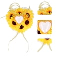 thumbnail image 3 of TOPINCN Sunflower Pillow Wedding Ceremony Cushion With Heart Shape Case ForND, 3 of 8