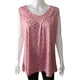 thumbnail image 5 of Camiseta sin mangas con estampado sin mangas sin mangas con cuello en V para mujer, chaleco de verano, rosa, XXL Sweethay AP002122-37, 5 of 7