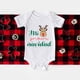 thumbnail image 5 of Body para recién nacido de My First Christmas, mono de manga corta para bebé, ropa de fiesta para bebé con estampado en español, 5 of 5