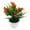 Red, variant on Farfi Plastic Artificial Bonsai Faux Plant Fake Potted Flower Home Office Garden Party Decor (Pink)