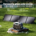 thumbnail image 5 of IEE P2400 Power Portable Station with 200W Solar Panel,2048WH, EPS,APP Control , 1 Hour Fast Charging,RV.Caming, 5 of 13