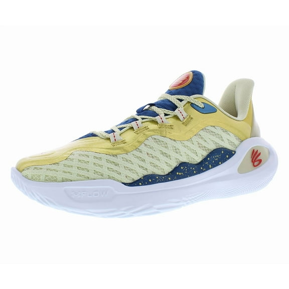 Under Armour Curry 11 Champion Mindset Unisex Shoes Size 9.5, Color: Navy/Gold