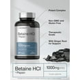thumbnail image 5 of Betaine HCl with Pepsin | 1000mg | 250 Tablets | with Ginger Root | by Horbaach, 5 of 7