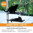 thumbnail image 3 of K&H PET PRODUCTS EZ Montaje de Ventana para Gatito – Nivel único o Doble Pila, apilado Doble, Gris, 12" x 23", 3 of 5