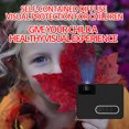 thumbnail image 2 of 1080P Mini Projector 30 Lumen Portable LED Light USB AV Port For Office Home Theater Outdoor US Plug, 2 of 8