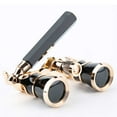 thumbnail image 4 of pitrice Opera Glasses Optical Binoculars Lens Theater Metal Body Telescope Viewing Tool Multipurpose Rust Resistant Girls Black Handle, 4 of 6