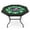 Vert, variante sur Costway Table de Poker Pliable de 48 Pouces pour 8 Joueurs, Table de Blackjack Portable Texas Hold'em Verte