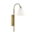 thumbnail image 2 of Savoy House Rutland 1-Light Adjustable Wall Sconce in Warm Brass, 2 of 7