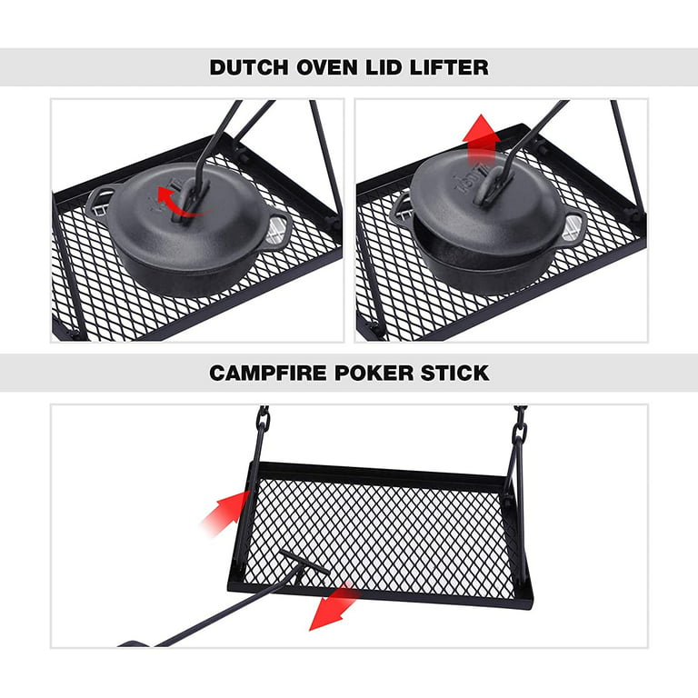 Dutch Oven Lid Lifter, Chuck Wagon Cooking, Campfire Cooking 