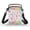 American Flag Wolf, variant on Ghost Pumpkin Sling Bag, Polyester Adjustable Strap for Men, Women