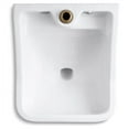 thumbnail image 2 of Kohler K-12867 Camerton Wall-Mounted Blow-Out Service Sink - White, 2 of 2