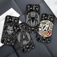 thumbnail image 4 of Funda translúcida mate Iron Man Marvel Spiderman para Apple iPhone 15 14 13 12 11 XS Mini Pro Max 8 7 XR X Plus, 4 of 5