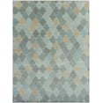 thumbnail image 3 of Hauteloom EADS Wool Living Room, Bedroom Area Rug - Transitional - Beige, Ice Blue, Light Sage - 5' x 8', 3 of 7