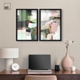 thumbnail image 3 of Silent Radiance Duo Shadowbox Print Blue Wall Decor by Art Remedy, Black Frame, 16 x 24, 3 of 6