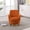 Orange, variant on Modern 360 Degree Swivel Accent Chair Armchair, Upholstered Barrel Arm Chairs With Gold Stainless Steel Base, Reading Corner Chairs for Nursery Bedroom