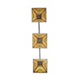 thumbnail image 5 of Meyda Tiffany 108910 Mission 3 Light 63" Wide Linear Pendant - Brass, 5 of 7