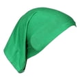 thumbnail image 2 of Muslim Hijab Cap qinhaie Soft Breathable Turban Hat for Women, Cotton Hair Cover Wrap Cap, Solid or Floral Daily Headwear Green Bucket Hats One Size, 2 of 6
