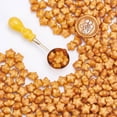 thumbnail image 3 of 1 Set DIY Scrapbook Making Kits Including Sealing Wax Particles Paraffin Candles and Beech Handle Wax Sealing Stamp Melting Brass Spoon Mixed Color 12~12.5mm 350pcs/set, 3 of 5
