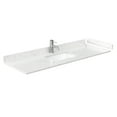 thumbnail image 3 of Elan TK 60" Light Oak Single Vanity Carrara Cultured Marble Top & Nickel Trim, 3 of 5