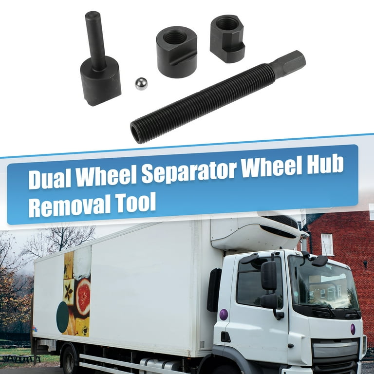 Uxcell Dual Wheel Separator Kit – One-Piece Pusher For Removing Stuck Locked Dual Steel Wheels On Trucks & Trailers