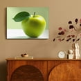 thumbnail image 4 of Chilfamy Minimalist Apple Art Modern Canvas Prints Wall Decor for Home, Living Room, Bedroom, Kitchen, Bathroom - Ready To Hang Room Home Art Decor 16x12in, 4 of 6