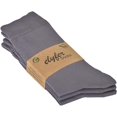 thumbnail image 2 of Elyfer, Women's Thin Bamboo Dress Socks, 3 Pair Casual Color Women Crew Socks, Comfort Seam, 2 of 4