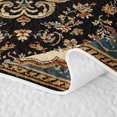 thumbnail image 5 of Homewish Ancient Boho Bed Spread Queen,Bohemian Floral Queen Coverlet Set,Gray Gold,3pcs, 5 of 7