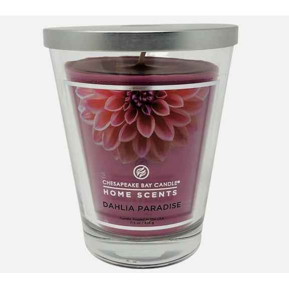 Chesapeake Bay Candles Home Scents - Dahlia Paradise - Medium Jar Candle