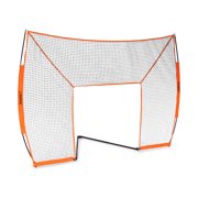 Bownet Portable Halo Lacrosse Backstop Net Barrier (12' x 9') Shooting Practice Lacrosse Backstop Netting - Powder Coated Steel Frame - Portable Carrying Bag, Multi