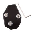 thumbnail image 4 of Almohadilla de extensión de para motocicleta FZ07 2013-2016 negra Negro Sunnimix Placa de extensión de Kickstand, 4 of 7