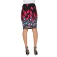 thumbnail image 3 of Women's Peacock Printed Pencil Skirt, 3 of 3