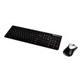 thumbnail image 1 of Fellowes Slimline Cordless Combo with Antimicrobial Protection - Keyboard and mouse set - wireless - 2.4 GHz, 1 of 2