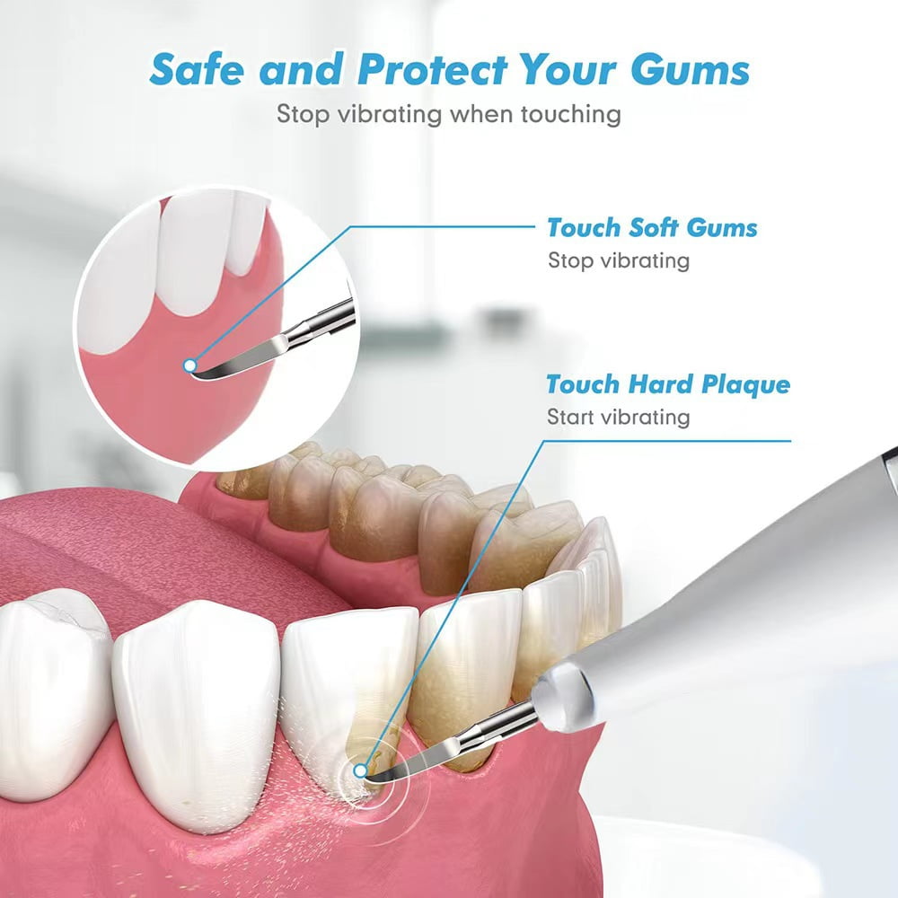 Seven-In-One Tooth Cleaning Tool for Daily Oral Care - Stain & Plaque Removal Tool