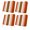 Multicolor, variant on Outdoor Patio Cushion Covers 2 Pack Orange Boho Patio Chair Cushion Covers with Ties and Zipper Brown Stripes Bohemian Style Waterproof Outdoor Seat Cushion Covers for Patio Furniture 22"x22"