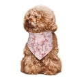 thumbnail image 4 of Naloa Orchids Flowers Dog Bandanas 1PC Washable Triangle Dog Scarfs Premium Durable Fabric, for Small Medium Large Dogs and Cats, 4 of 6