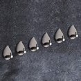 thumbnail image 5 of Juego de 6 ganchos para toallas BRILLAR acero inoxidable cepillado, 5 of 5