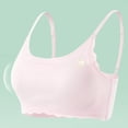 thumbnail image 2 of Loopsun 10 to 16 Years Girls Seamless Sports Soft Wireless Training Bra Pink, 13-14 Years, 2 of 5