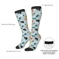 thumbnail image 6 of Haiem Elephant Tree Socks, Funny Novelty Crazy Design Cotton Socks Sports Socks Knee High Socks For Men, Women,1Pairs - Gift For Working Friends, 6 of 8