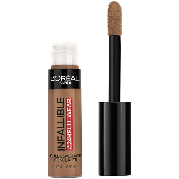 L'Oreal Paris Infallible Full Wear Concealer, Full Coverage, Chestnut, 0.33 fl oz