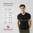 thumbnail image 4 of Bamboooven Men’s Bamboo Crew Neck Undershirt – (3 Pack), 4 of 6