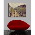 thumbnail image 2 of Pissarro "Boulevard Montmartre" (1897) Canvas Print, 2 of 4